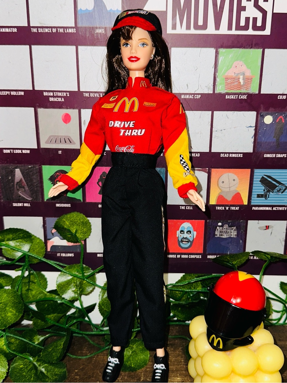 Barbie Vintage 90’s Nascar McDonald’s #94 Doll